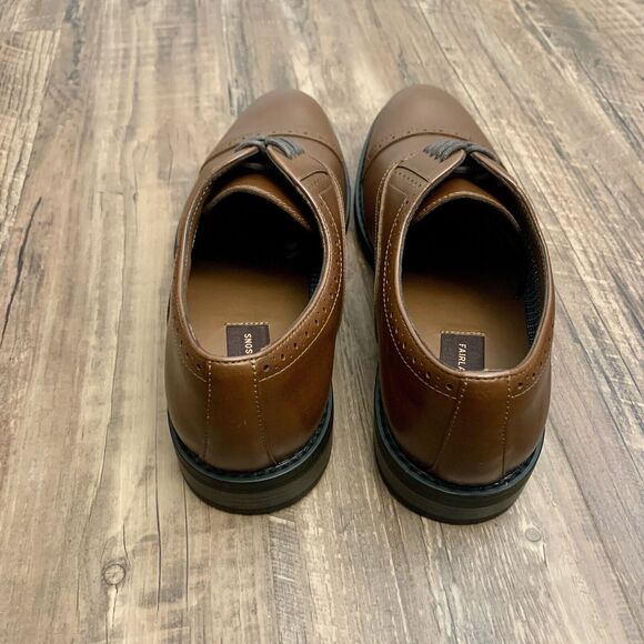 Fairlane Feawin Flex Brown Mens Oxford Shoe Size 10.5 NEW - Picture 4 of 5
